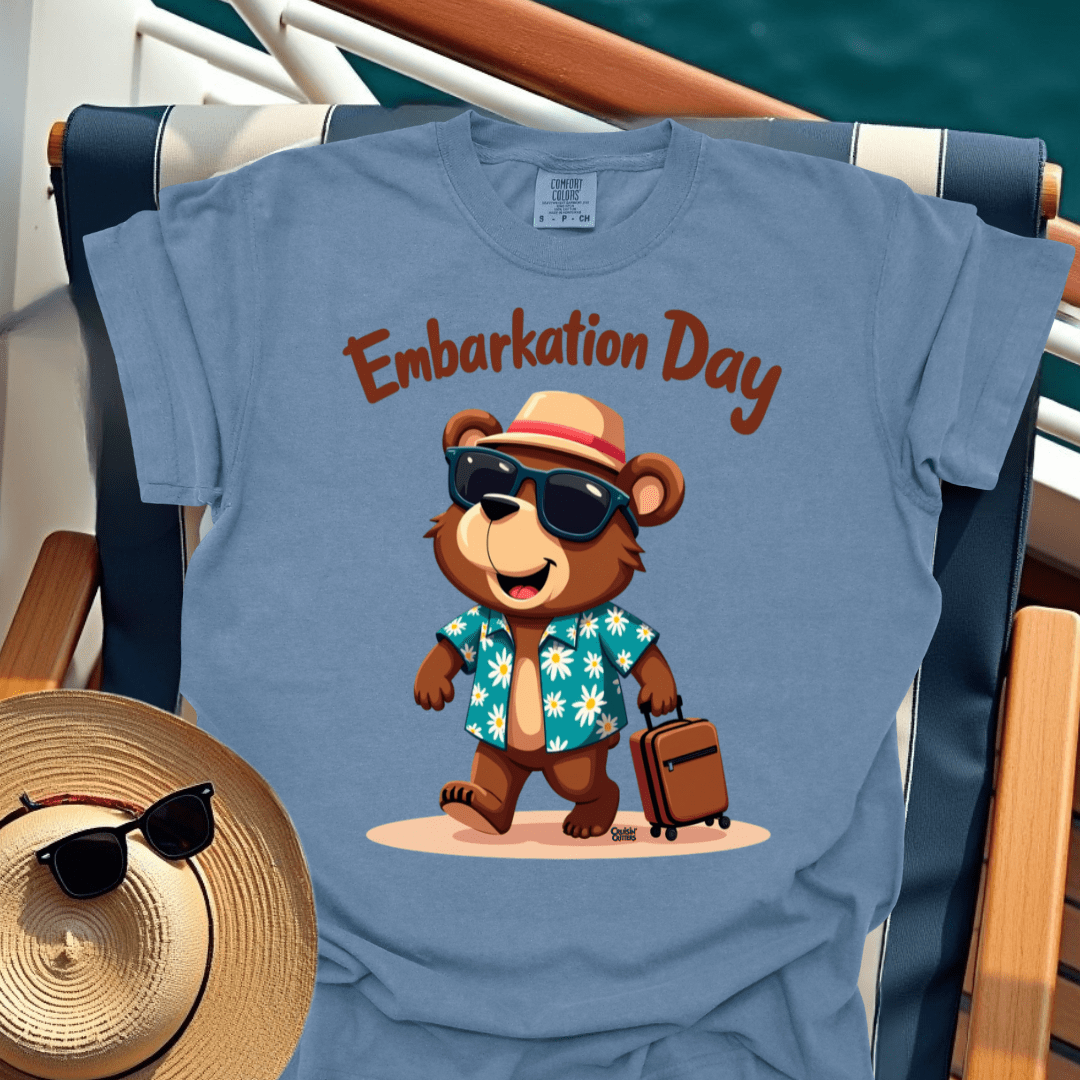 Cruisin' Critters Bear Embarkation Day T-Shirt
