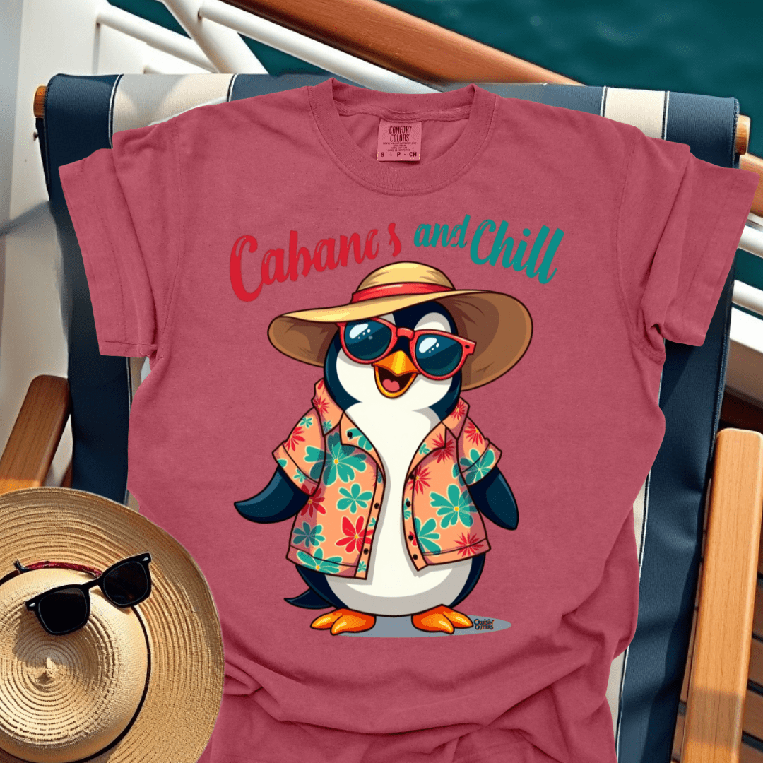 Cruisin' Critters Penguin Cabanas And Chill T-Shirt