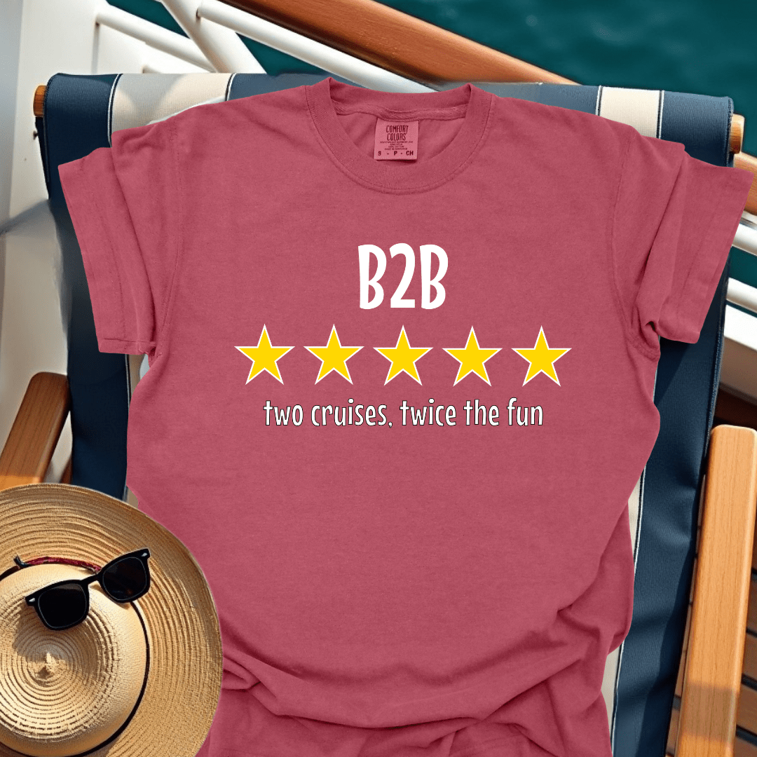 Back to Back Five Star Review T-Shirt