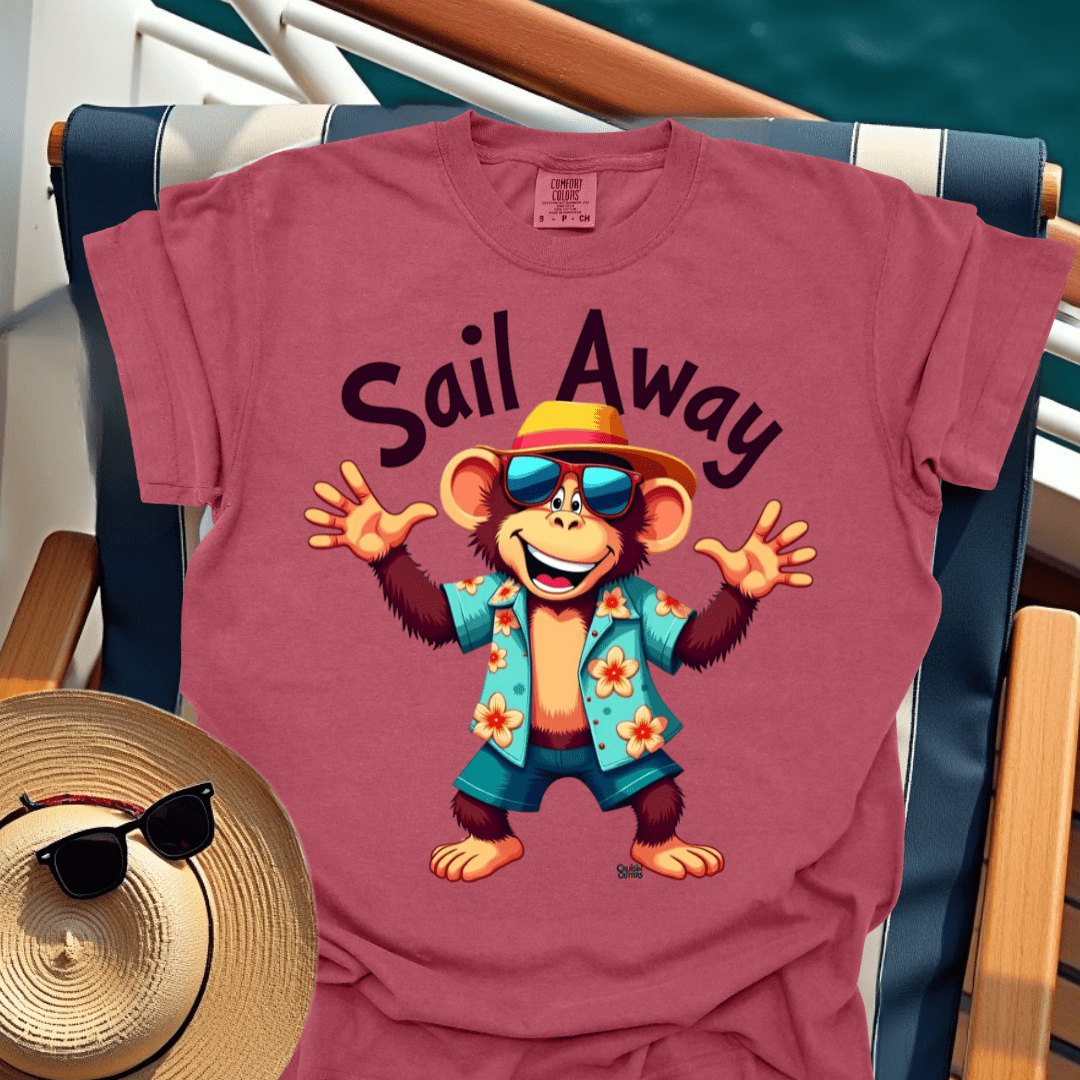 Cruisin' Critters Chimp Sail Away II T-Shirt
