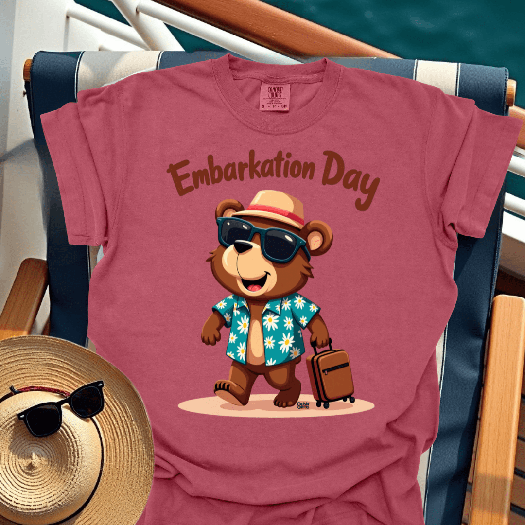 Cruisin' Critters Bear Embarkation Day T-Shirt