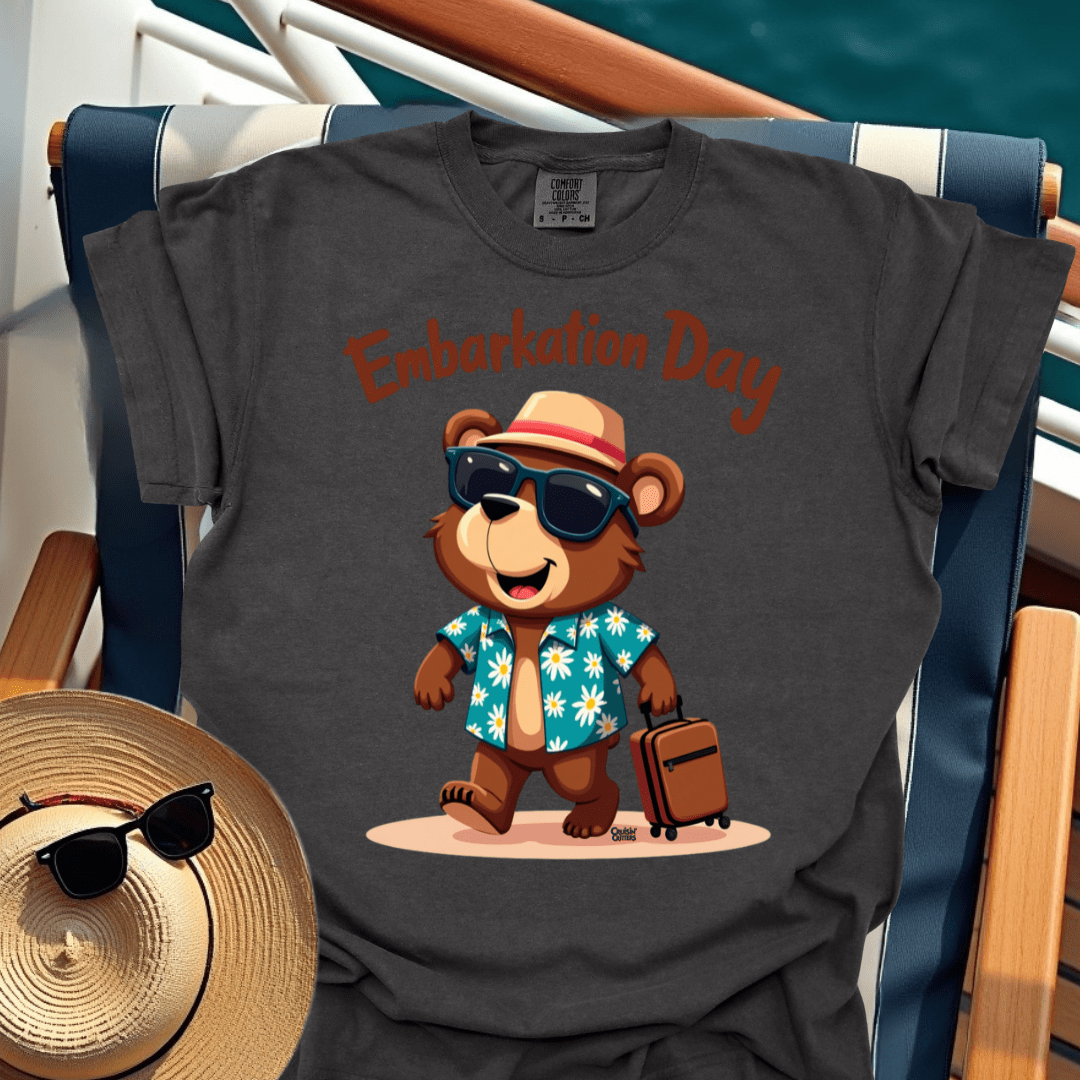 Cruisin' Critters Bear Embarkation Day T-Shirt