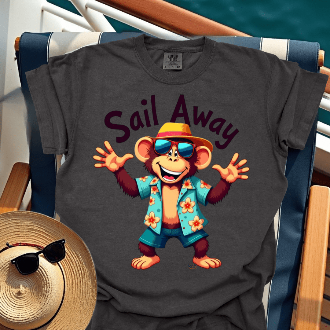 Cruisin' Critters Chimp Sail Away II T-Shirt