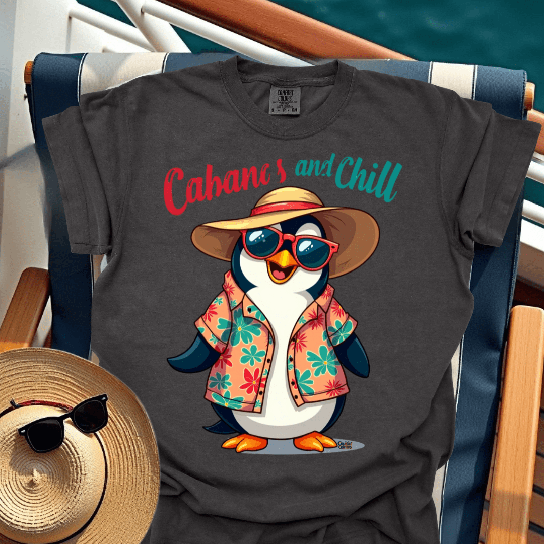 Cruisin' Critters Penguin Cabanas And Chill T-Shirt