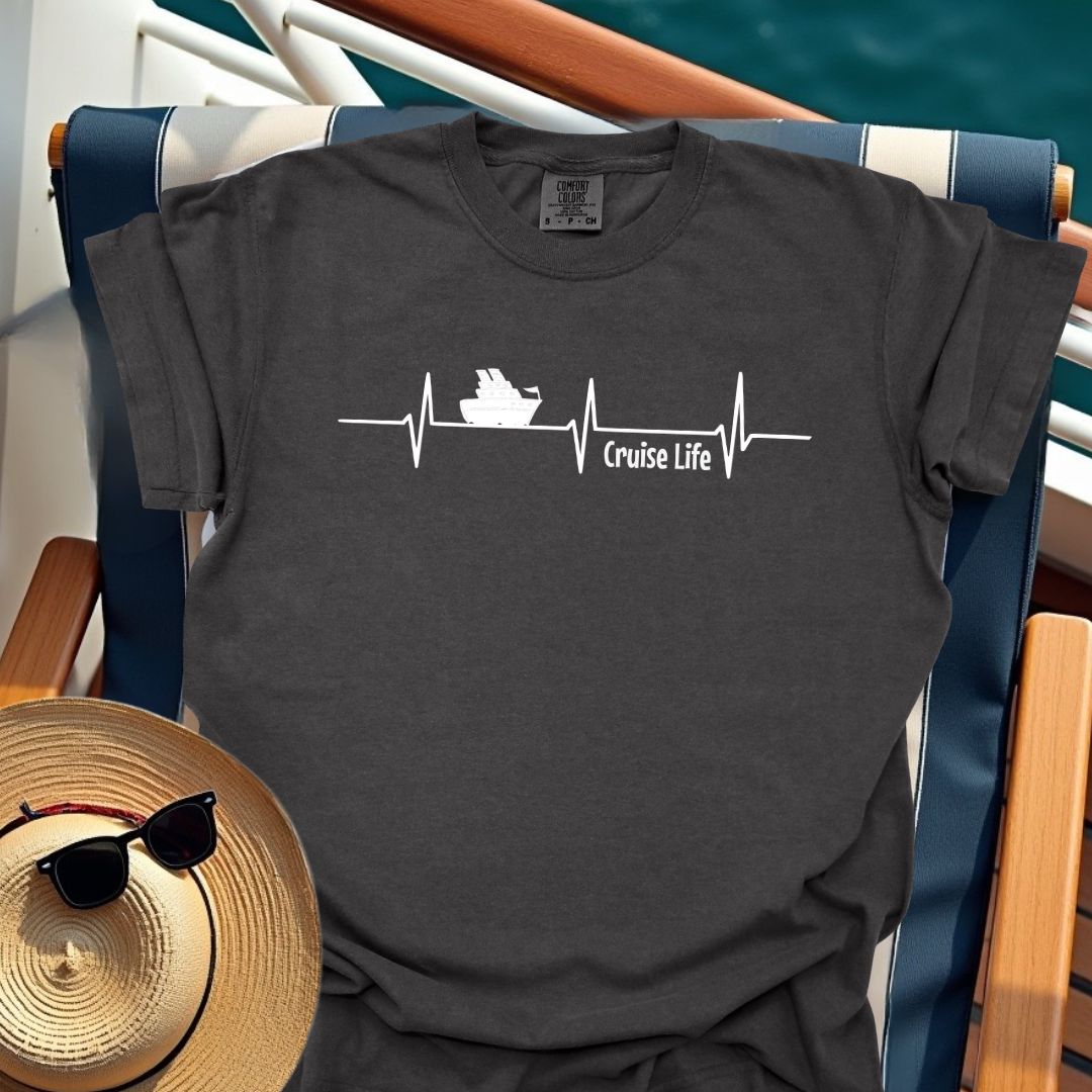 Cruise Life Heartbeat T-Shirt