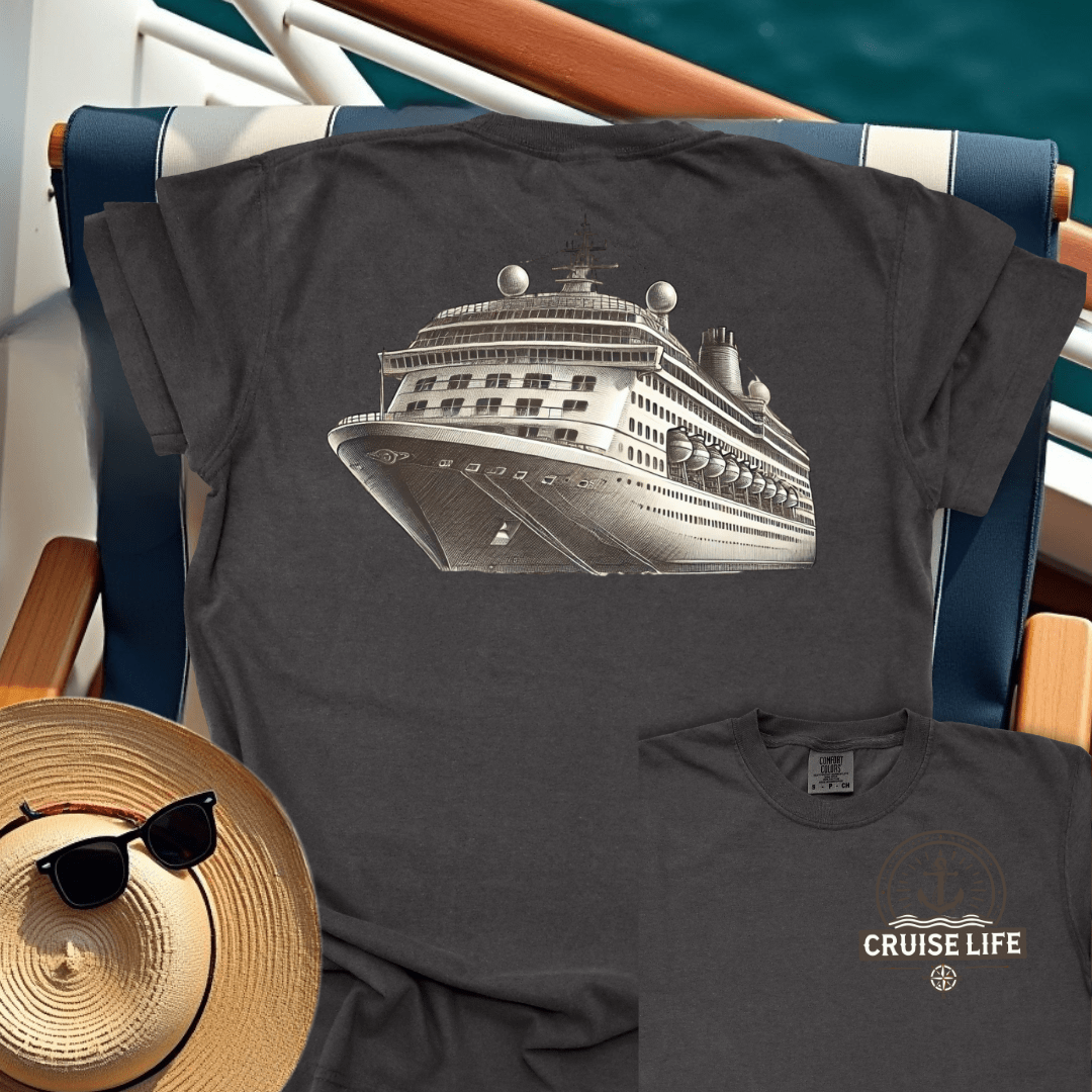 Vintage Ship Cruise Life T-Shirt