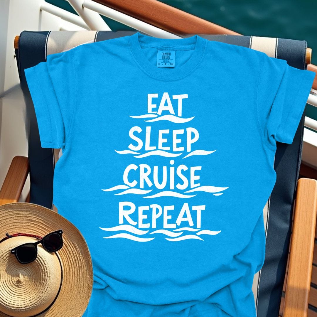 Eat Sleep Cruise Repeat T-Shirt