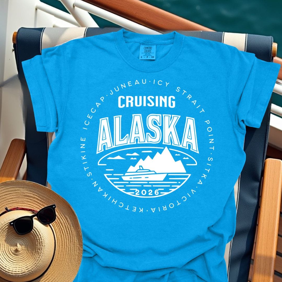 Cruising Alaska 2026 6 Ports T-Shirt