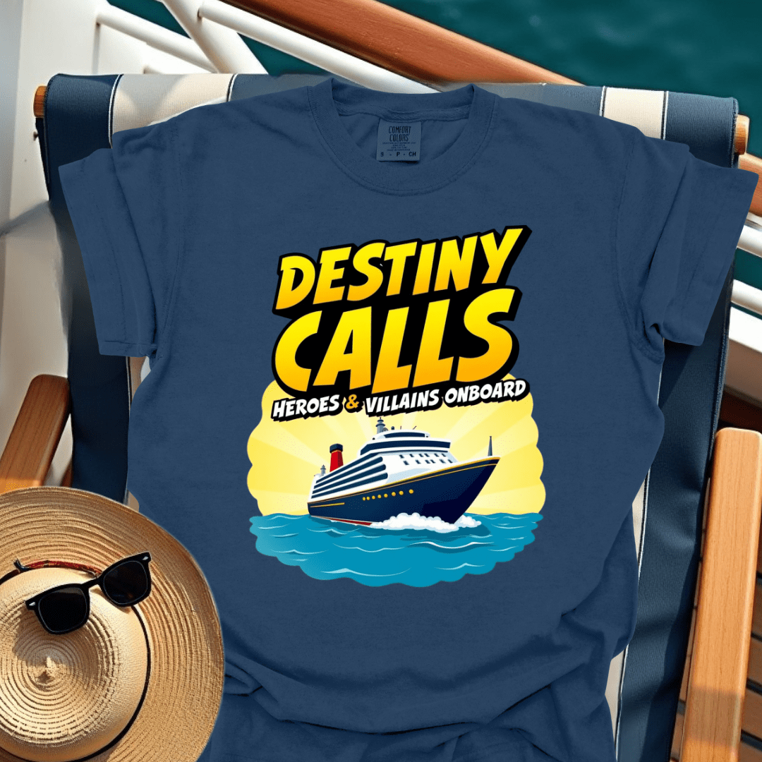 Destiny Calls Heroes and Villians T-Shirt