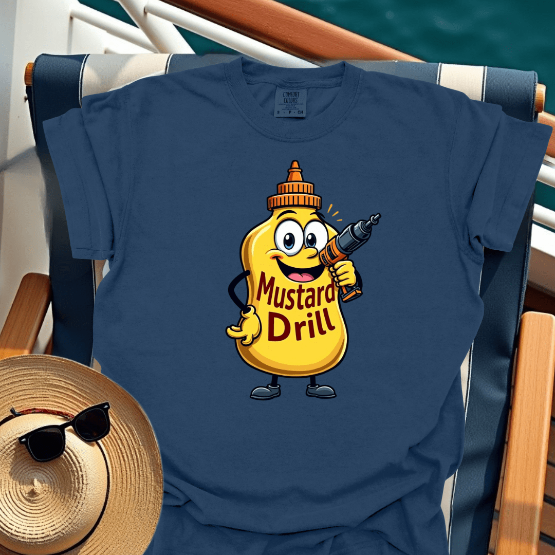 Mustard Drill T-Shirt