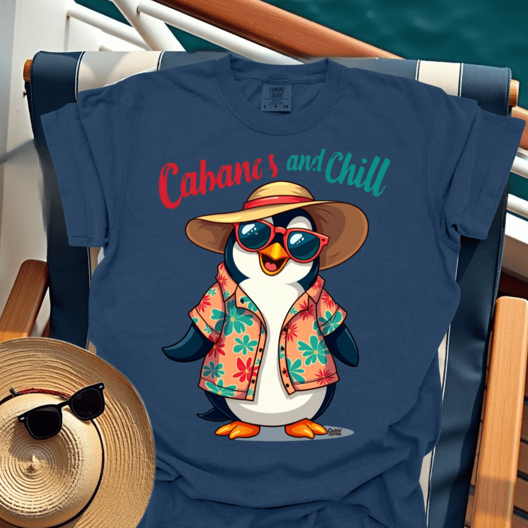 Cruisin' Critters Penguin Cabanas And Chill T-Shirt