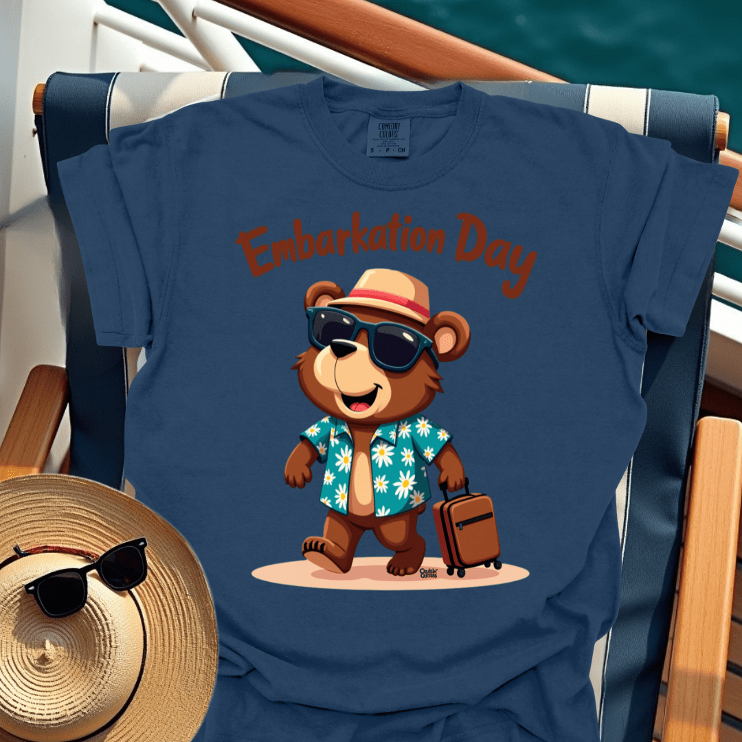 Cruisin' Critters Bear Embarkation Day T-Shirt