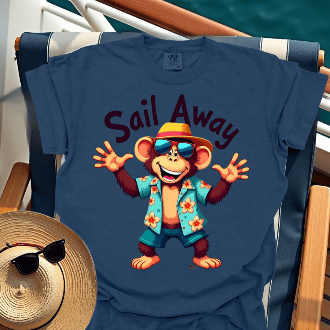 Cruisin' Critters Chimp Sail Away II T-Shirt