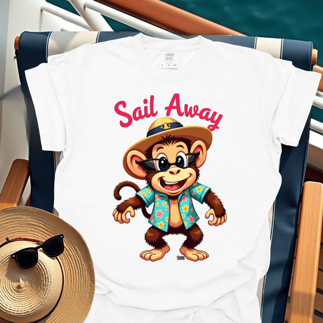 Cruisin' Critters Chimp Sail Away T-Shirt