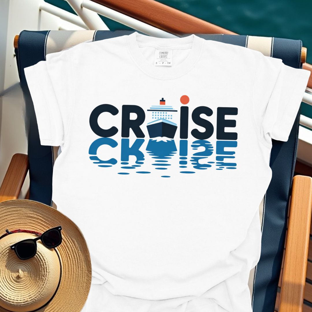 Cruise Ship Reflection T-Shirt