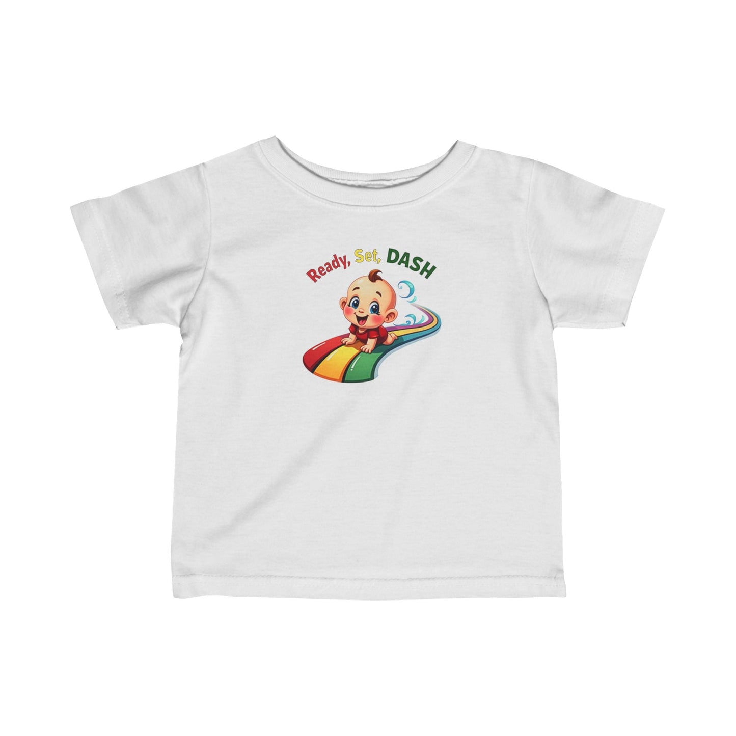 Ready, Set, Dash Infant Jersey Tee