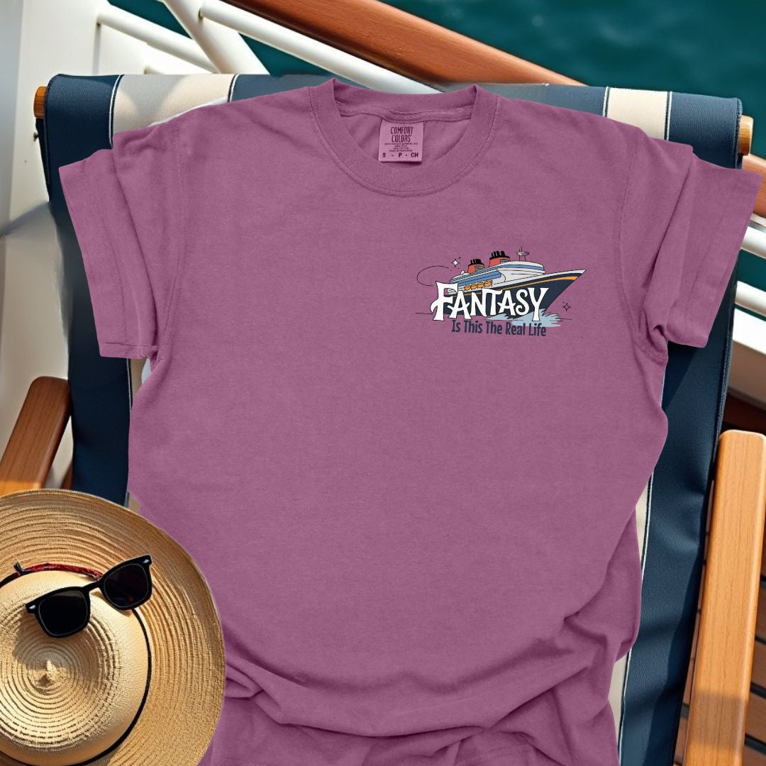 Is This The Real Life.. Fantasy (Chest) T-Shirt