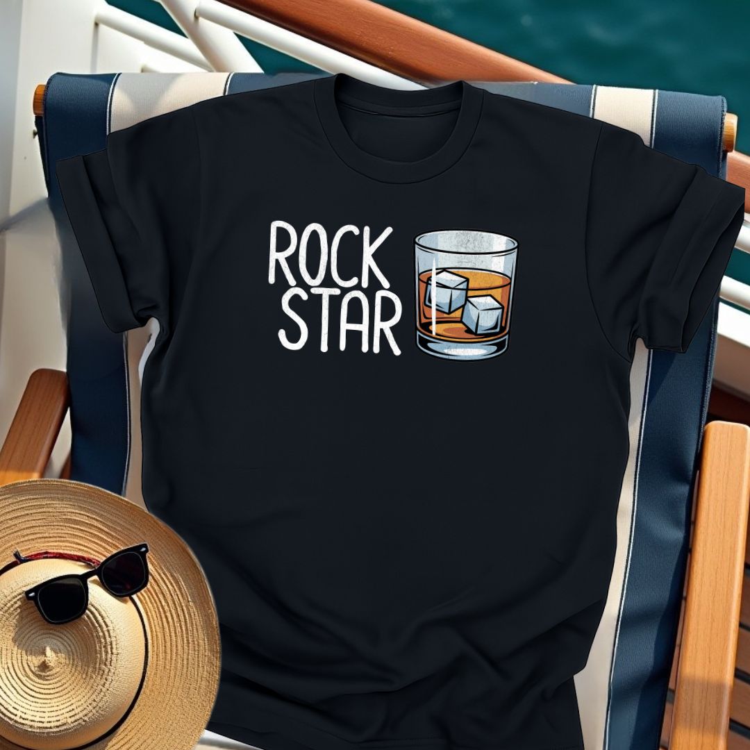 Rock Star Cruiser Whiskey T-Shirt
