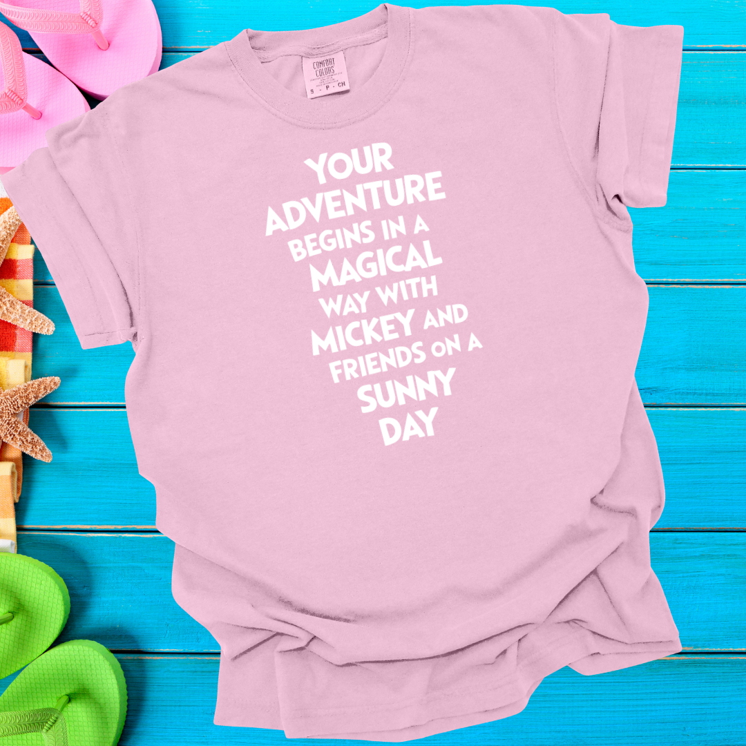 Your Adventure Begins T-Shirt