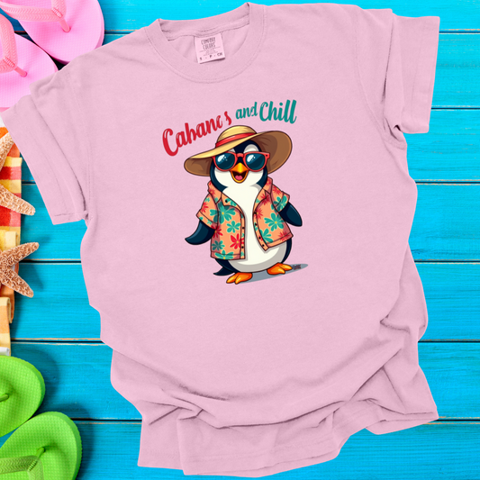 Cruisin' Critters Penguin Cabanas And Chill T-Shirt