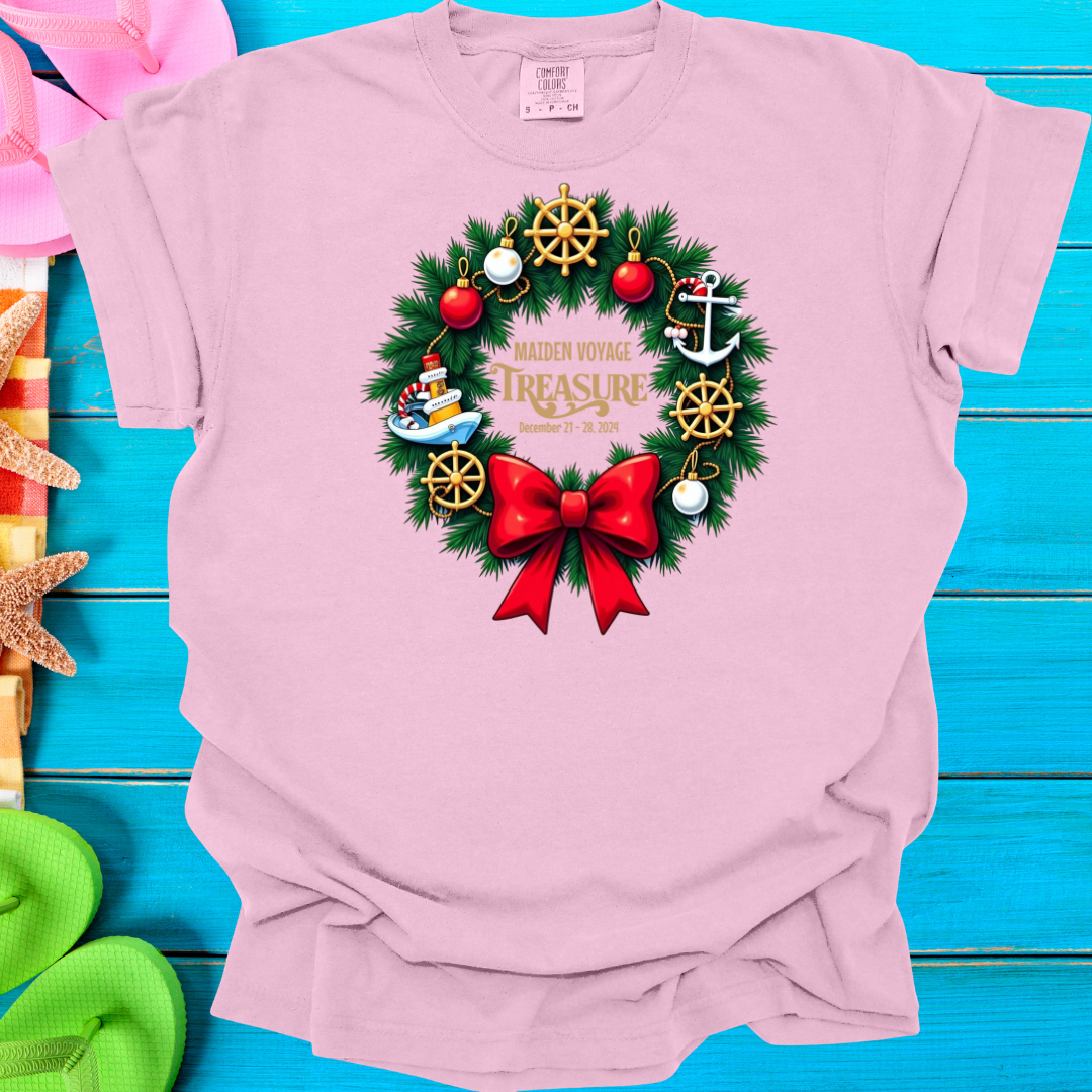 Treasure Maiden Voyage Wreath (Youth) T-Shirt