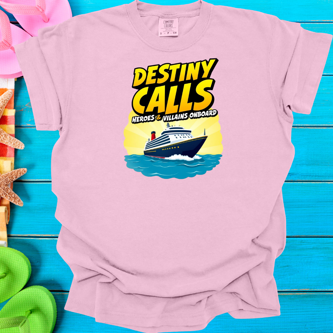 Destiny Calls Heroes and Villians T-Shirt