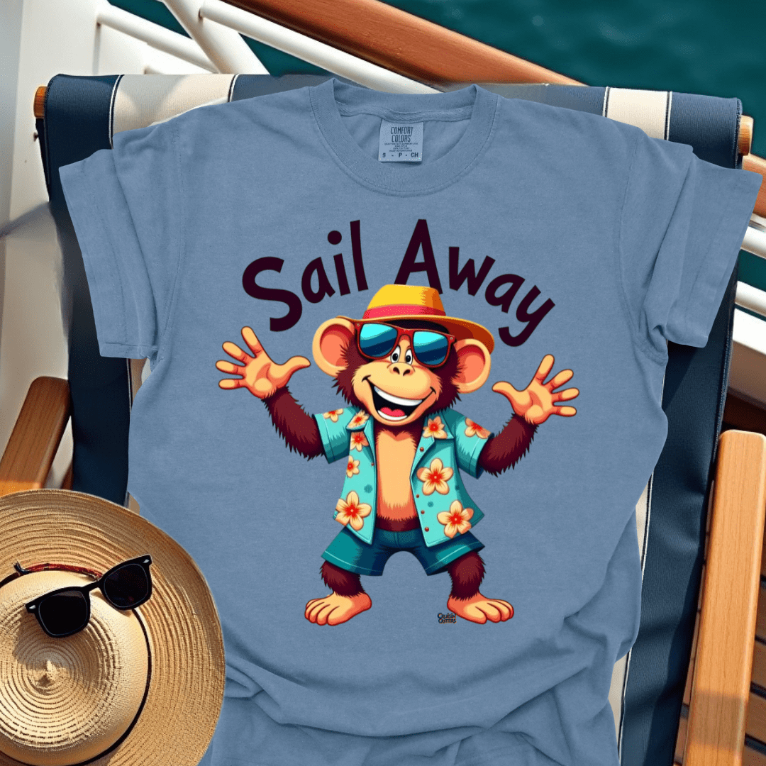 Cruisin' Critters Chimp Sail Away II T-Shirt