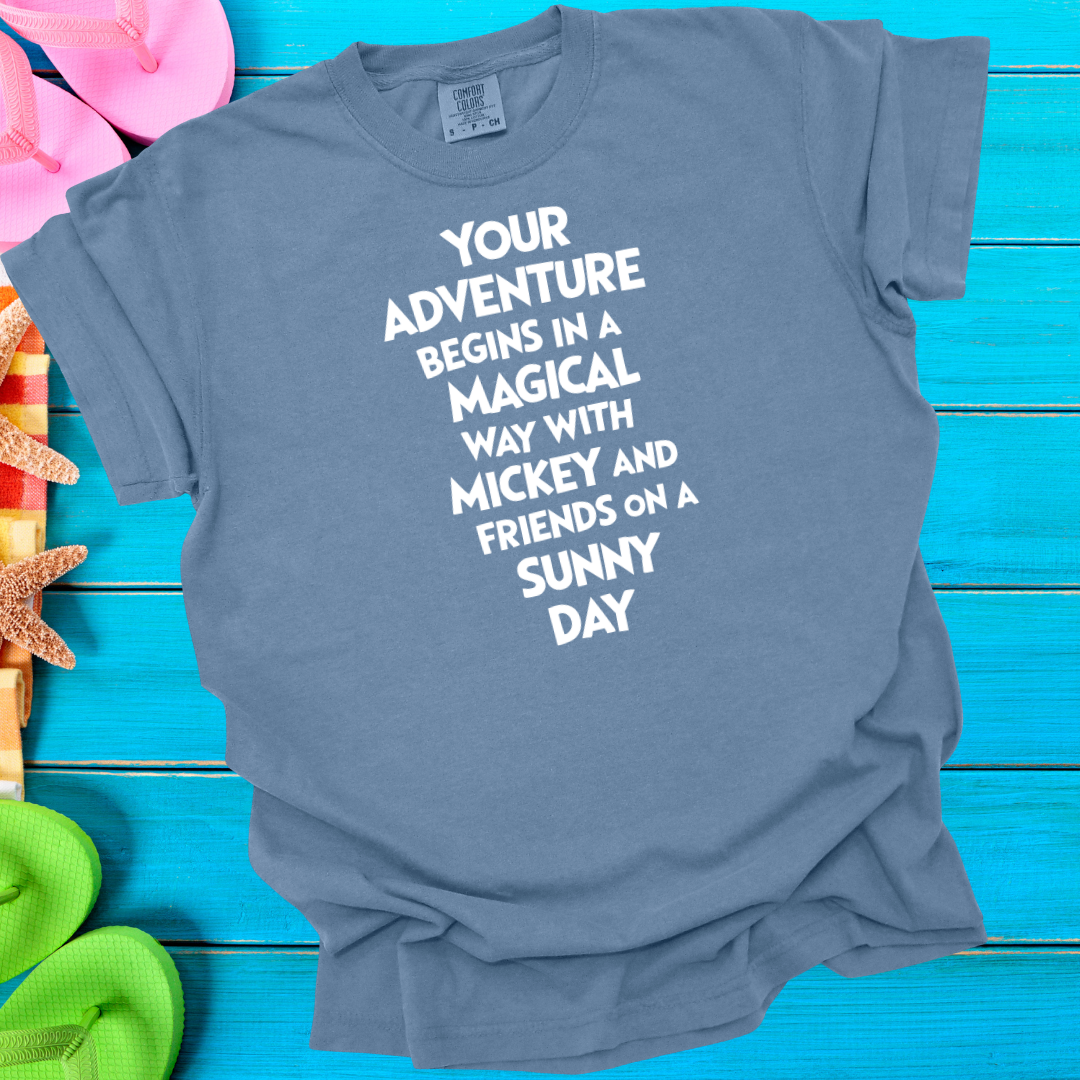 Your Adventure Begins T-Shirt