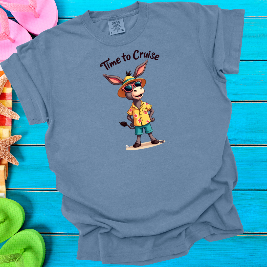 Cruisin' Critters Donkey Time To Cruise T-Shirt