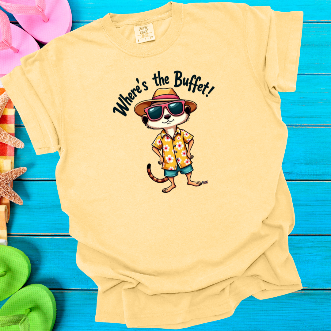 Cruisin' Critters MeerKat Where's The Buffet T-Shirt