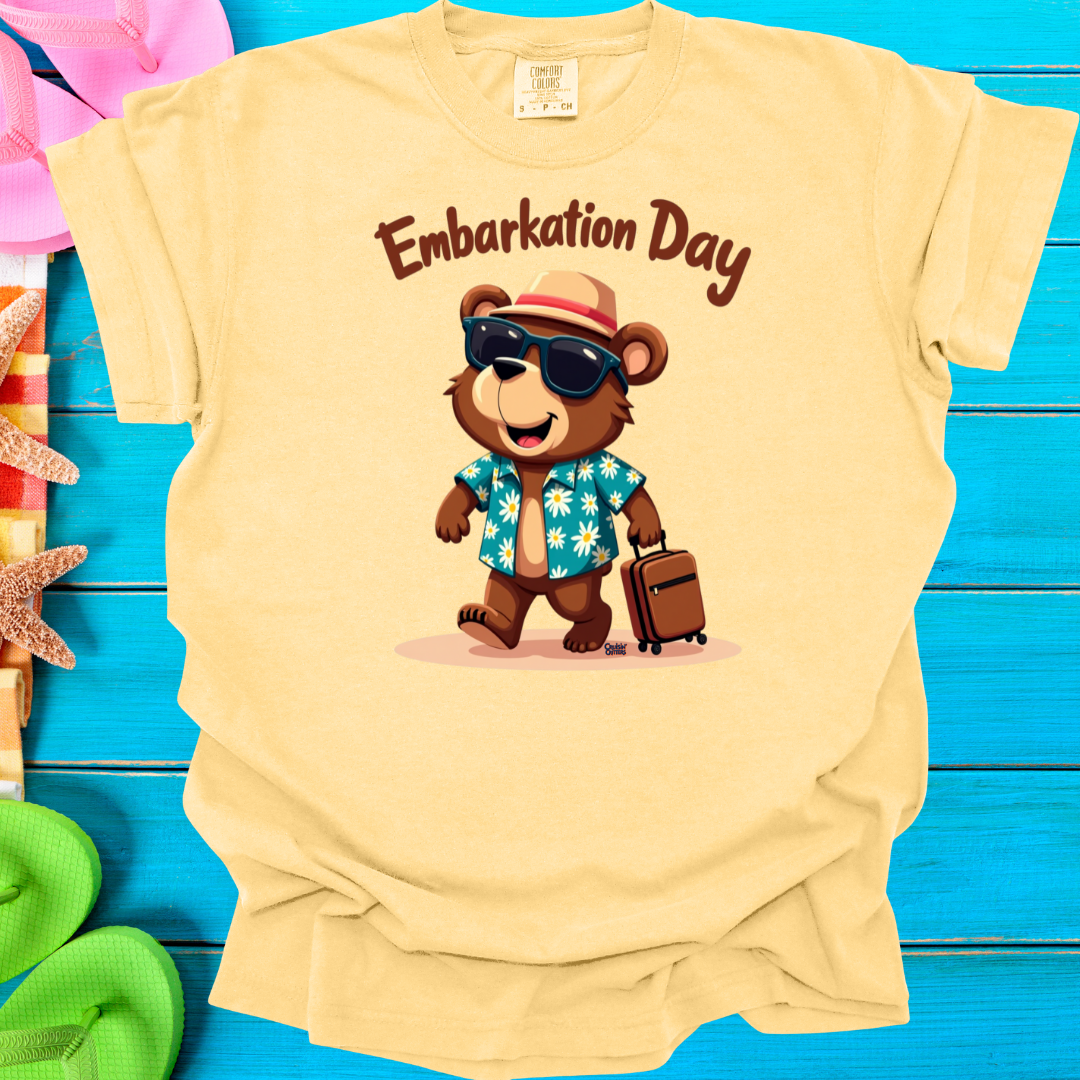 Cruisin' Critters Bear Embarkation Day T-Shirt