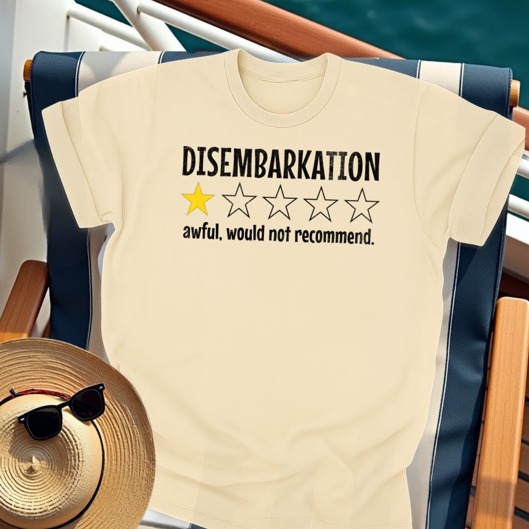 Disembarkation One Star Review T-Shirt