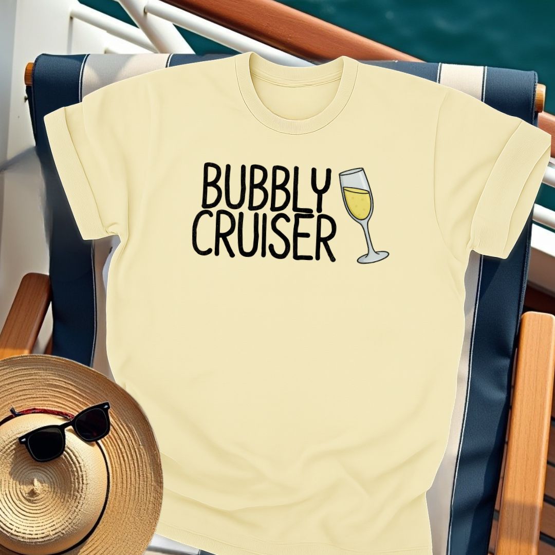 Bubbly Cruiser Champagne T-Shirt