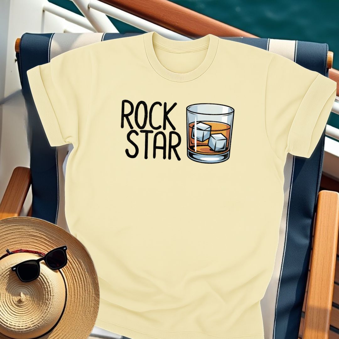 Rock Star Cruiser Whiskey T-Shirt