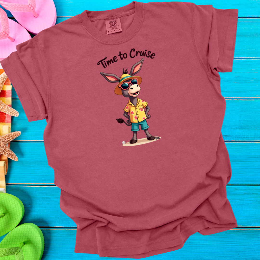 Cruisin' Critters Donkey Time To Cruise T-Shirt