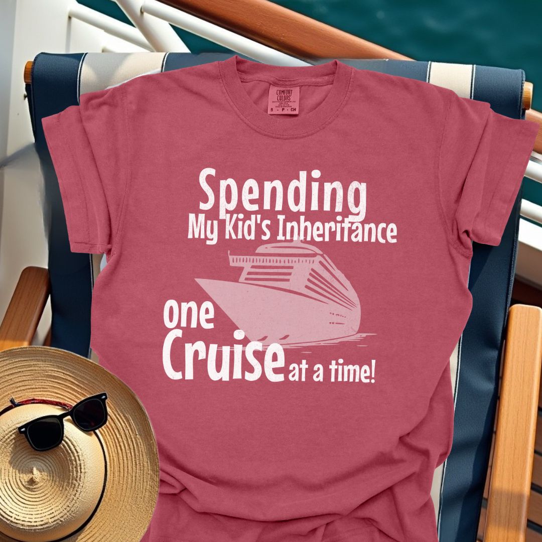 Spending My Kid's Inheritance T-Shirt – PortSide Prints