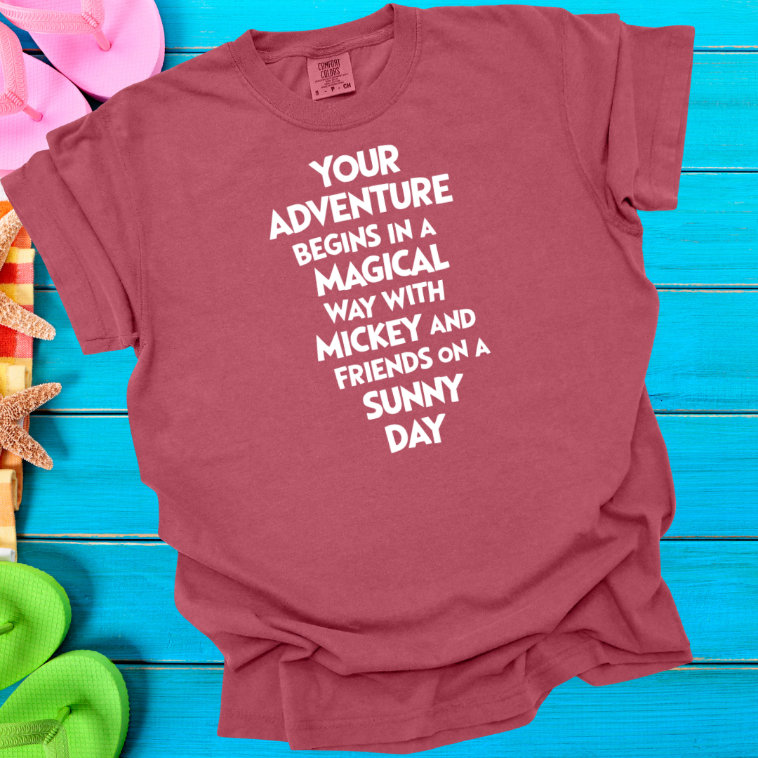 Your Adventure Begins T-Shirt