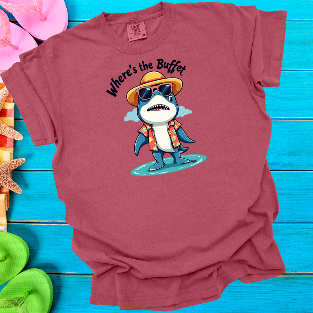 Cruisin' Critters Shark Where's The Buffet T-Shirt