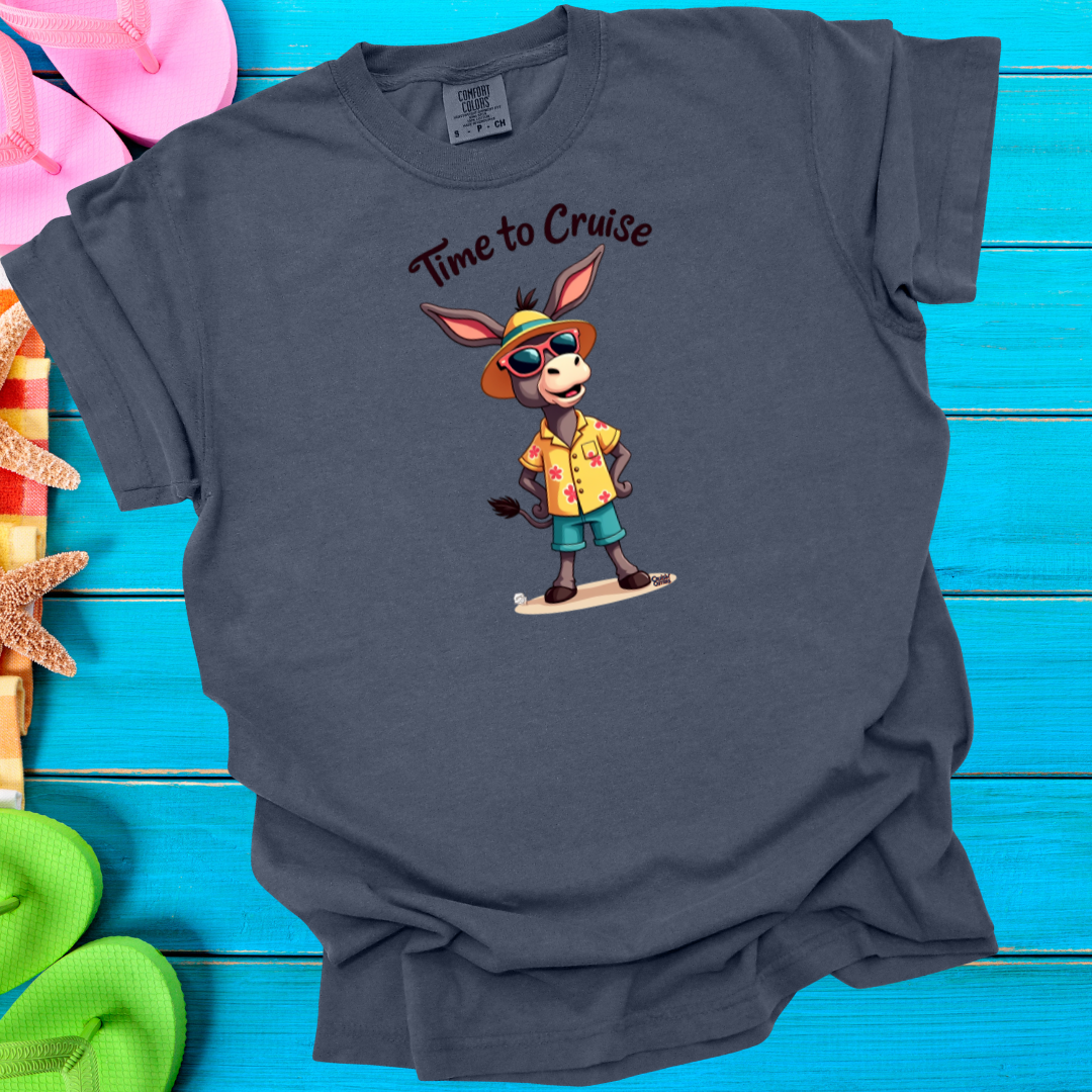 Cruisin' Critters Donkey Time To Cruise T-Shirt