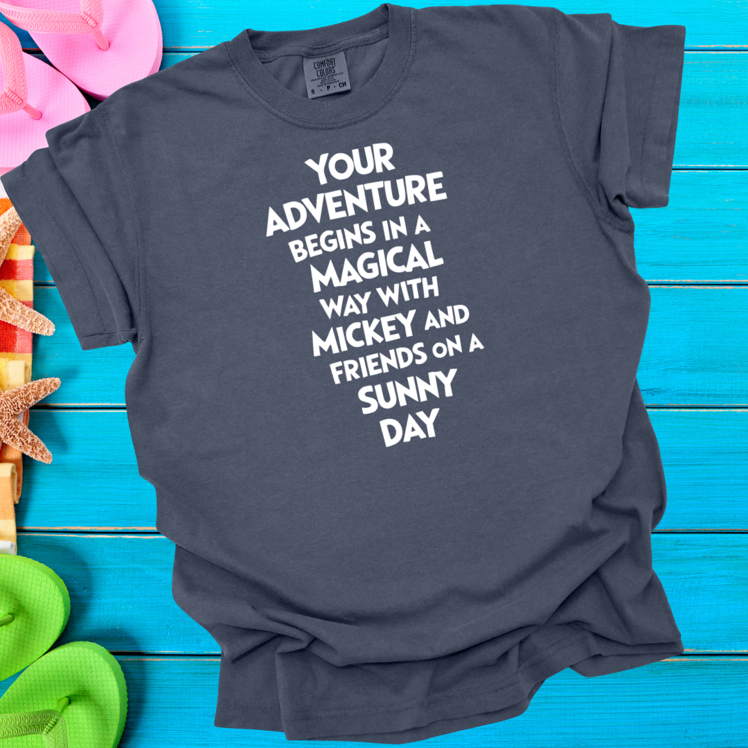 Your Adventure Begins T-Shirt