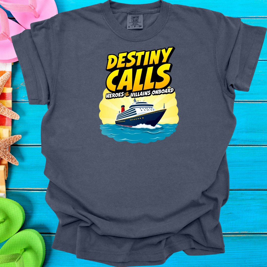 Destiny Calls Heroes and Villians T-Shirt