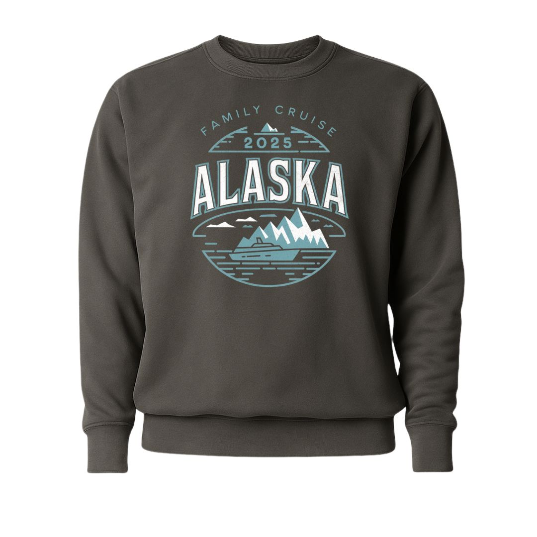 Family Cruise Alaska 2025 Sweatshirt