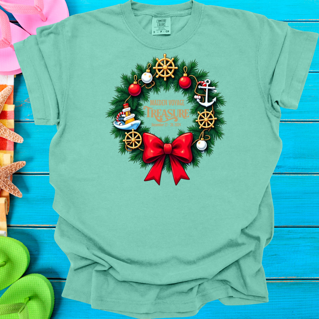 Treasure Maiden Voyage Wreath (Youth) T-Shirt