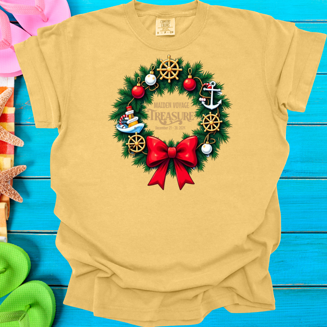 Treasure Maiden Voyage Wreath T-Shirt