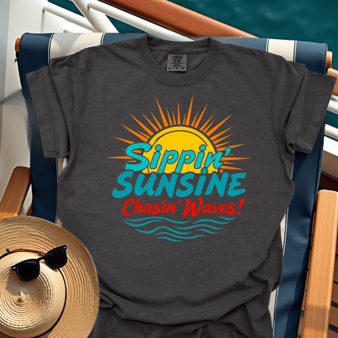 Sippin Sunshine Chasing Waves T-Shirt