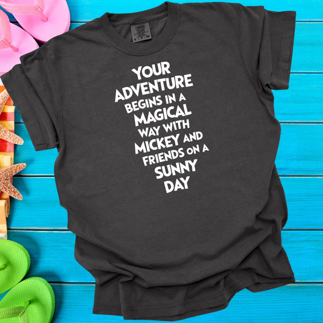 Your Adventure Begins T-Shirt