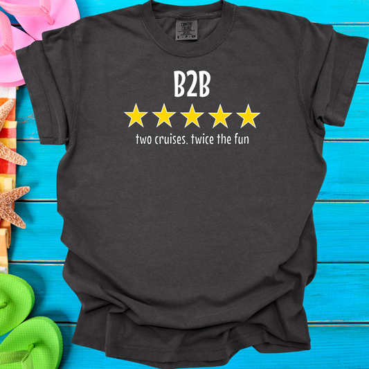 Back to Back Five Star Review T-Shirt