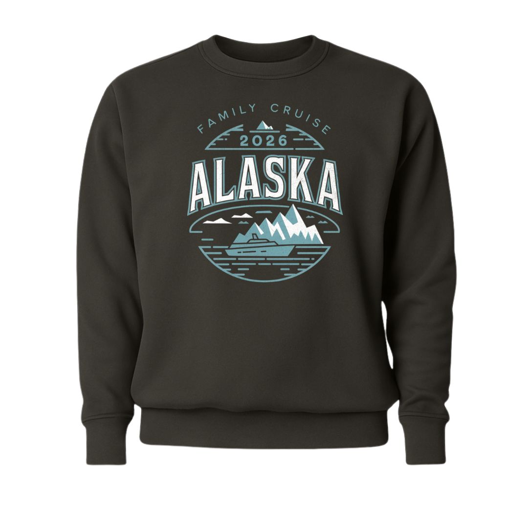 Family Cruise Alaska 2026 Sweatshirt