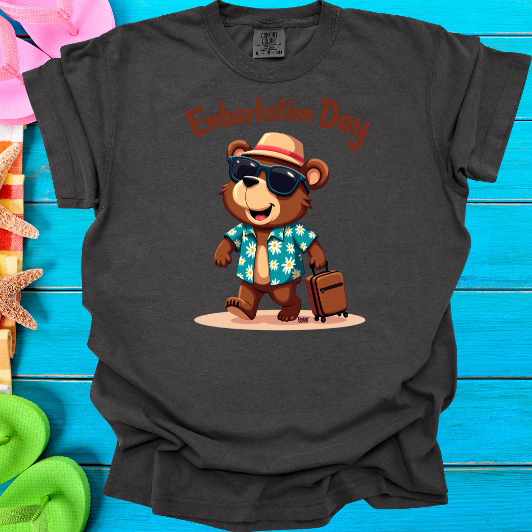 Cruisin' Critters Bear Embarkation Day T-Shirt