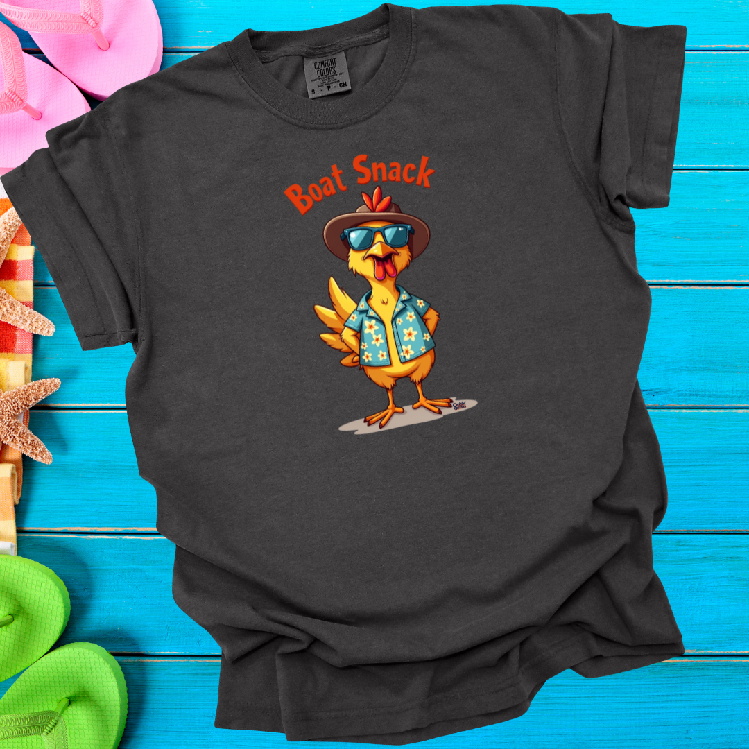 Cruisin' Critters Chicken Boat Snack T-Shirt